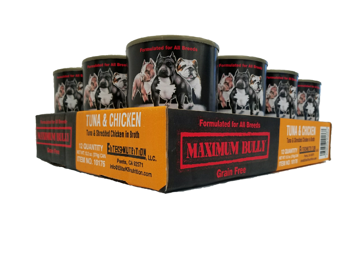 Maximum Bully Tuna & Chicken Can Dog Food Pet Pro World