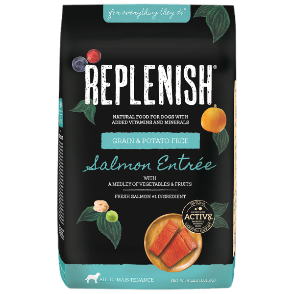 Replenish Activ8 Salmon Grain & Potato Free Dog Food Pet Pro World