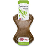 Benebone Bacon Flavor Dental Tough Dog Chew Toy, Small