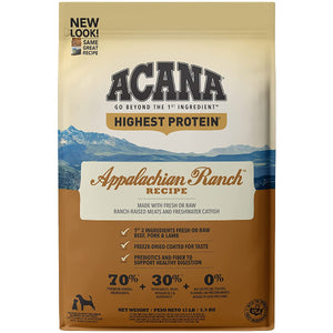 Acana Regional Appalachian Ranch Grain-Free Dog Food, 13-lb