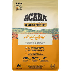 Acana Regional Meadowland Grain-Free Dog Food, 4.5-lb