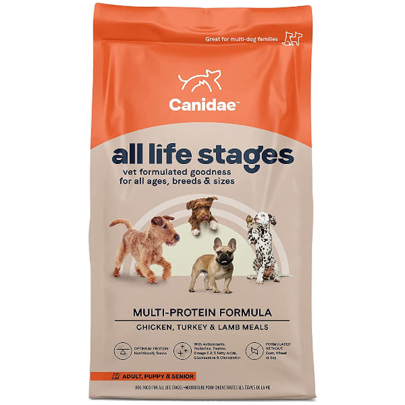 Canidae All Life Stages Multi-Protein Dry Dog Food, 30-lb