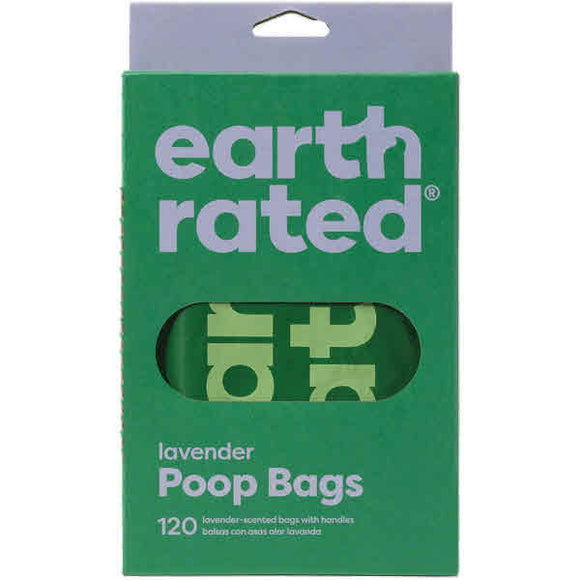Earth Rated Poop Bags Scented Handle, 120 Bags