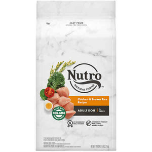 Nutro Natural Choice Adult Chicken & Brown Rice Recipe Dry Dog Food, 5-lb