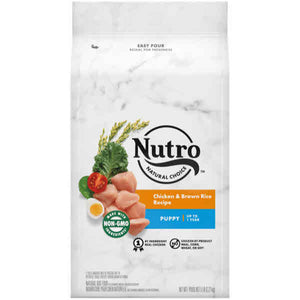 Nutro Natural Choice Puppy Chicken & Brown Rice Recipe Dry Dog Food, 5-lb