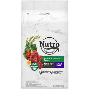 Nutro Natural Choice Small Bites Adult Lamb & Brown Rice Recipe Dry Dog Food, 5-lb