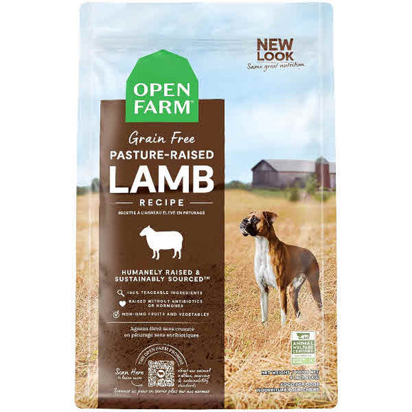 Open Farm Pasture-Raised Lamb Grain-Free Dry Dog Food, 11-lb