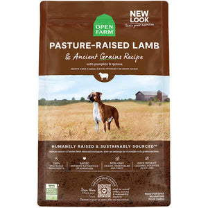 Open Farm Pasture-Raised Lamb & Ancient Grains Dry Dog Food, 4-lb