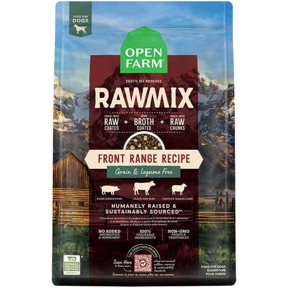 Open Farm RawMix Front Range Grain-Free Dog Food, 3.5-lb