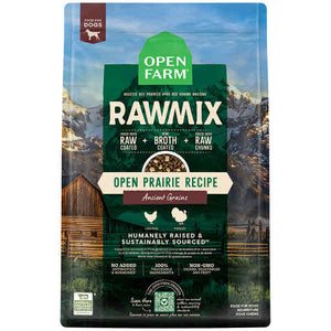Open Farm RawMix Prairie Ancient Grains Dog Food, 20-lb