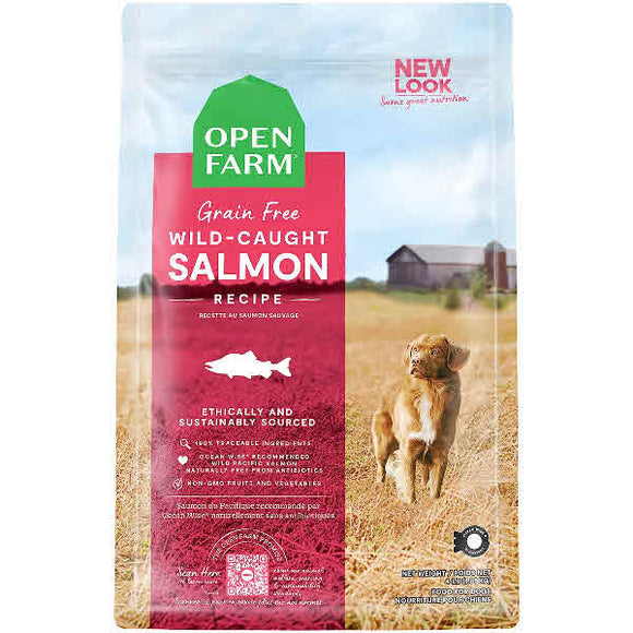 Open Farm Wild-Caught Salmon Grain-Free Dry Dog Food, 11-lb