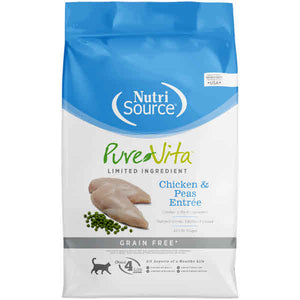 Pure Vita Cat DryFood Grain Free Chicken, 15-lb