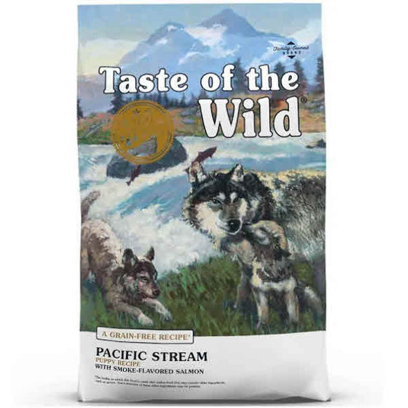 Taste of the Wild Pacific Stream Puppy Formula Grain-Free Dry Food, 14-lb