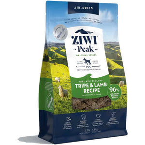 Ziwi Peak Tripe & Lamb Grain-Free Air-Dried Dog Food, 2.2-lb
