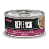Replenish Chicken & Shrimp Entree in Gravy Cat Can Food (24 Pack)