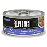 Replenish Chicken & Salmon EntrÃ©e in Gravy Cat Can Food (24 Pack)