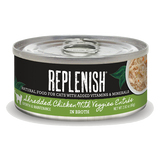 Replenish Shredded Chicken with Veggies Entree Cat Can Food (24 Pack)