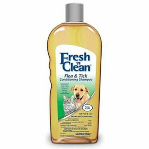 Lambert Kay’s Fresh 'n Clean Flea & Tick Conditioning Dog & Cat Shampoo 18 oz