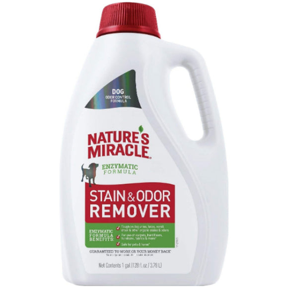 Nature's Miracle Dog Enzymatic Stain & Odor Remover, 1-gal