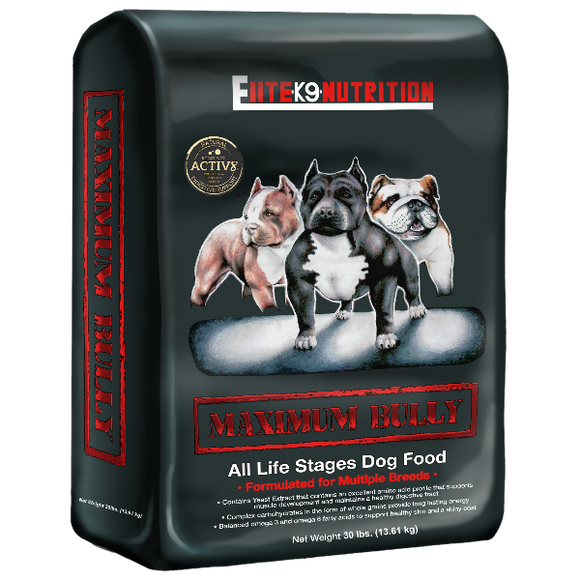 Maximum bully online canned dog food
