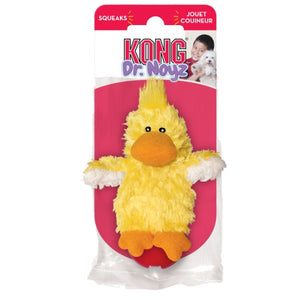 KONG Dr. Noyz Duck Plush Dog Toy, Extra Small