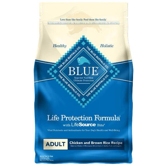 Blue Buffalo Life Protection Formula Chicken & Brown Rice Formula, 6-lb