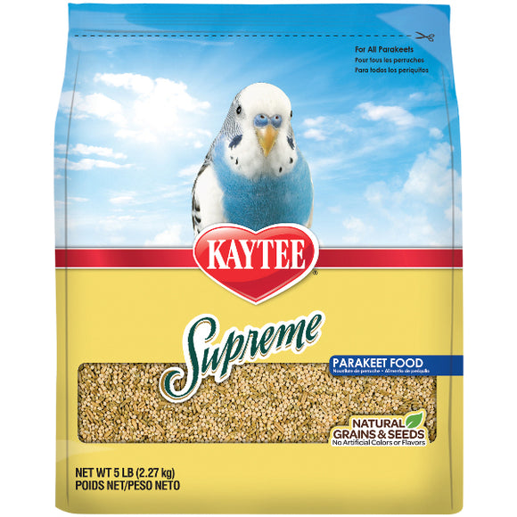 Kaytee Supreme Parakeet Food, 5-lb