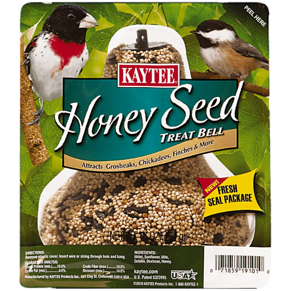 Kaytee Honey Seed Treat Bell for Wild Birds
