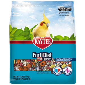 Kaytee Forti-Diet Pro Health Cockatiel Food, 5-lb