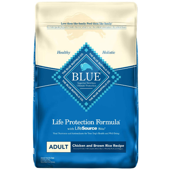 Blue Buffalo Life Protection Formula Chicken & Brown Rice Formula, 30-lb