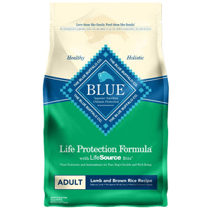 Blue Buffalo Life Protection Formula Adult Lamb & Brown Rice Recipe Dry Dog Food, 6-lb Bag