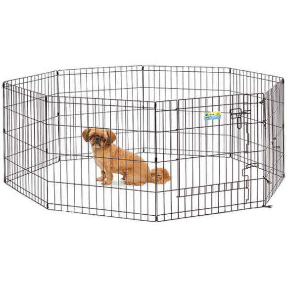 MidWest Contour Exercise Pen with Door, 24-in H