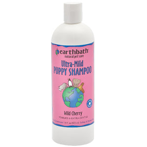 Earthbath Ultra-Mild Wild Cherry Puppy Shampoo, 16-oz