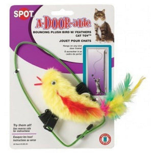Ethical Pet A-Door-Able Plush Bird Cat Toy