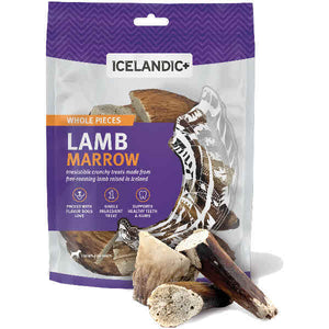 Icelandic+ Lamb Marrow Whole Pieces Dog Treats, 4-oz