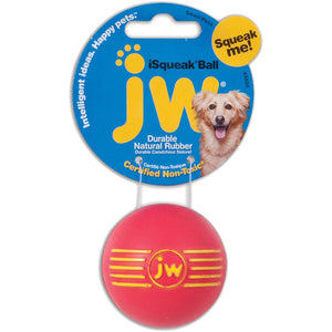 JW iSqeak Ball Dog Toy, Color Varies, Medium