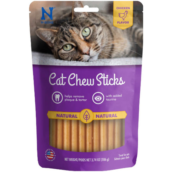 N-Bone Chicken Flavor Cat Chew Treats, 3.74-oz