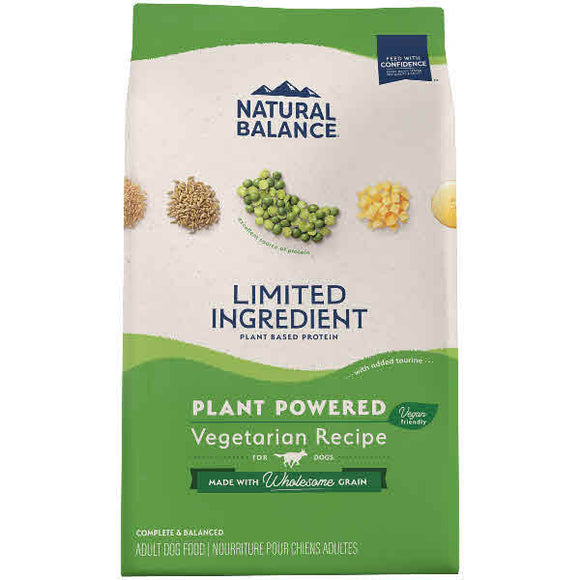 Natural Balance Vegetarian Formula Dry Dog Food, 24-lb