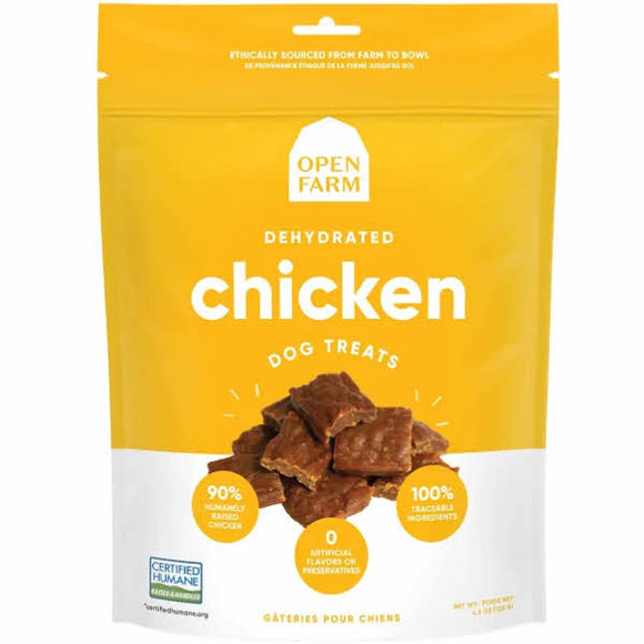 Open Farm Dehydrated Chicken Dog Treats, 4.5-oz