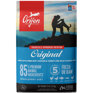 Orijen Original Grain-Free Dry Dog Food, 13-lb