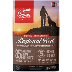 Orijen Regional Red Grain-Free Dry Dog Food, 13-lb