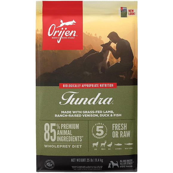 Orijen Tundra Grain-Free Dry Dog Food, 23.5-lb