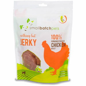 SmallBatch Chicken Jerky Pet Treats, 4-oz