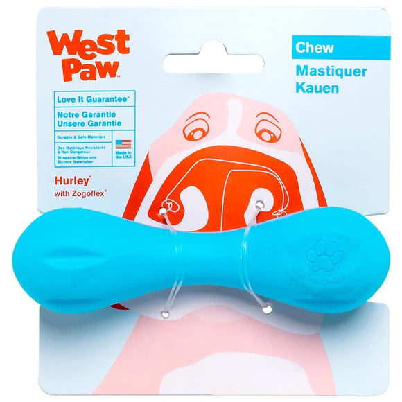 West Paw Zogoflex Hurley Tough Dog Chew Toy, Mini
