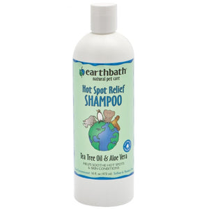 Earthbath Hot Spot Relief Tea Tree & Aloe Pet Shampoo, 16-oz